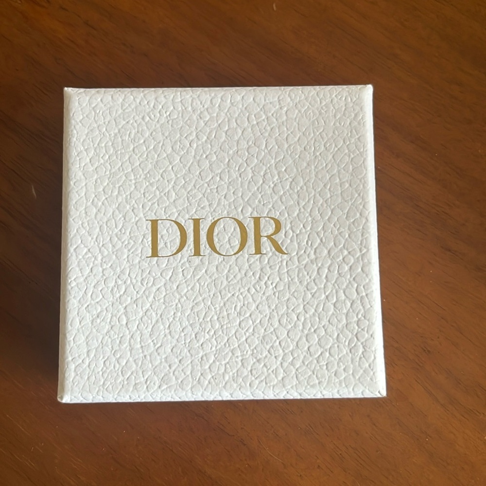 Dior empty jewellery box